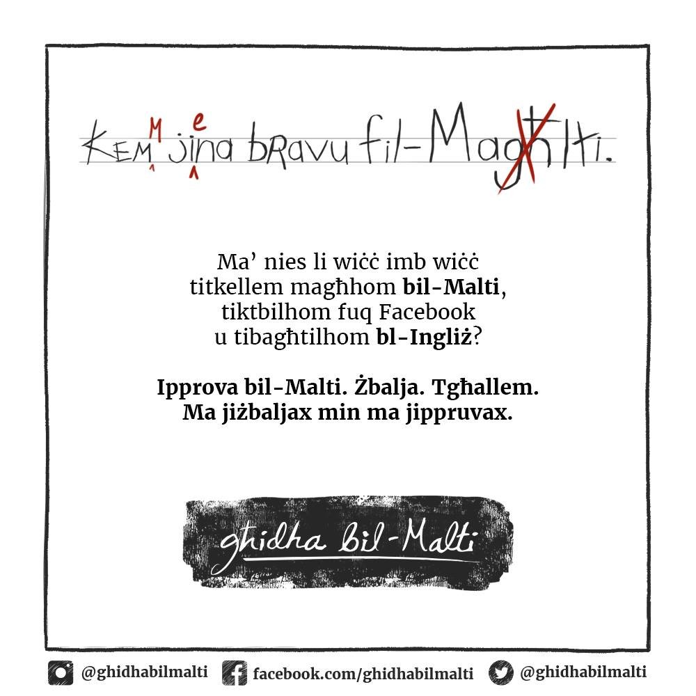 Ikteb bil-Malti!