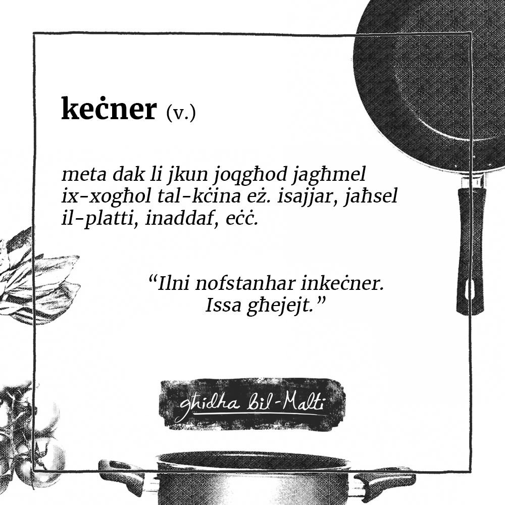 Il-verb keċner