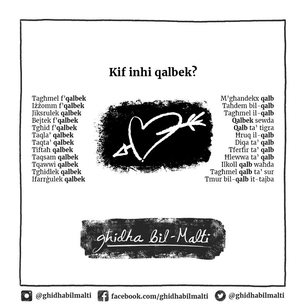 Kif inhi qalbek?