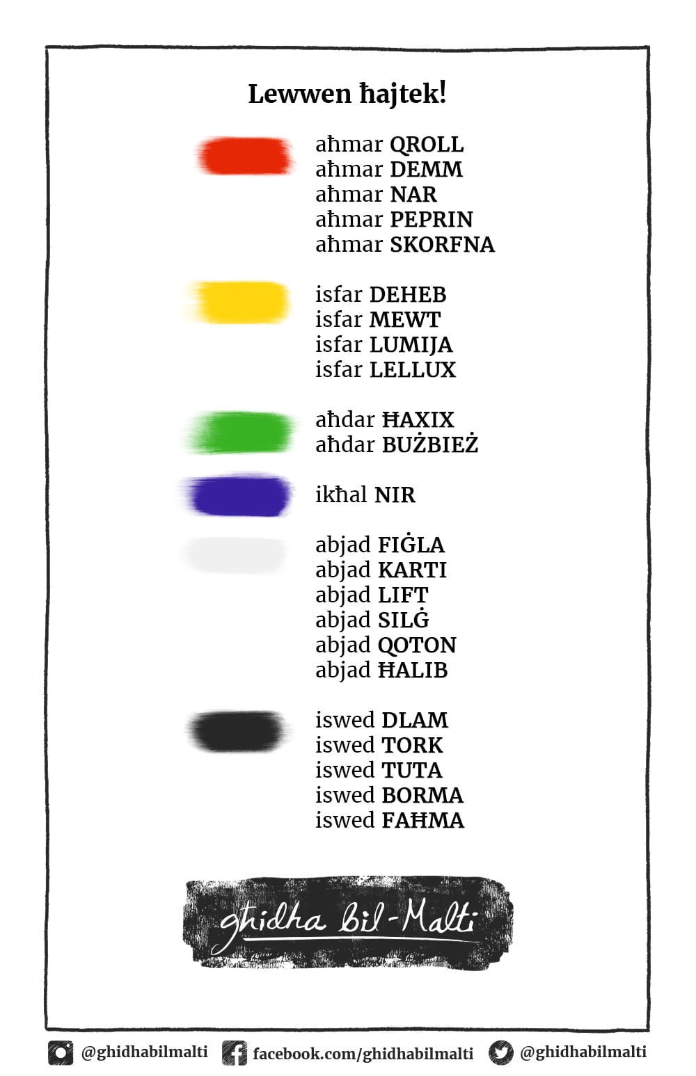 Lewwen ħajtek!