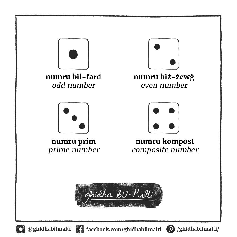 Numri biż-żewġ u bil-fard