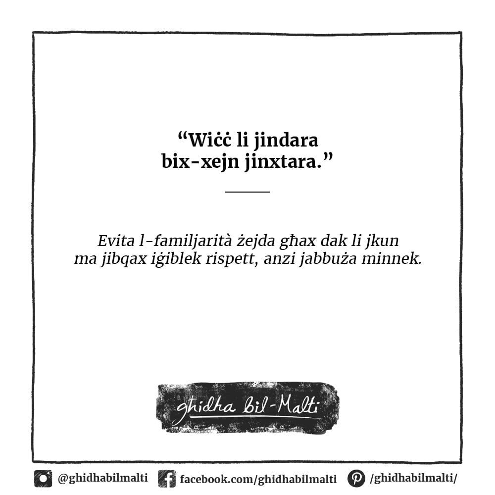 Wiċċ li jindara bix-xejn jinxtara