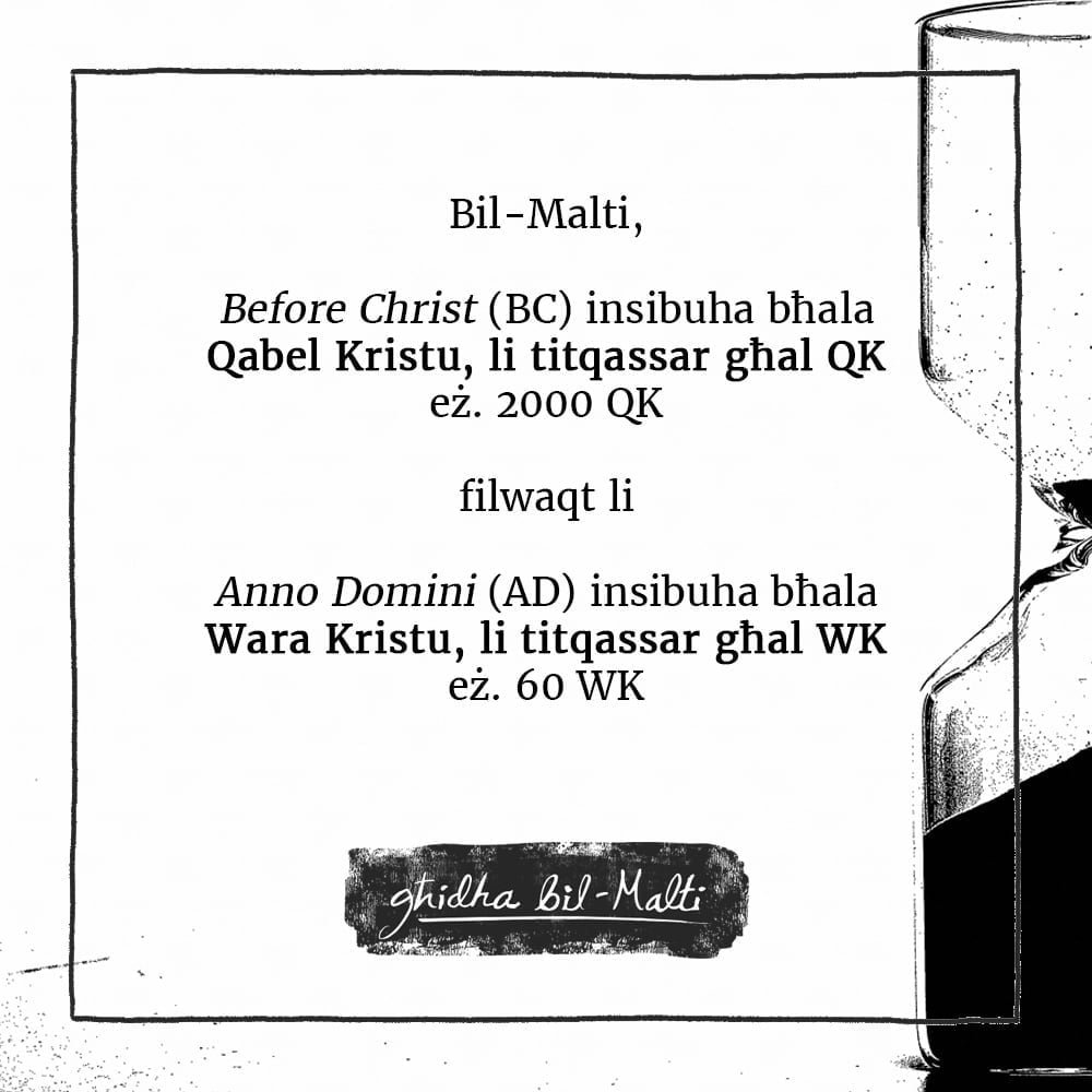 Qabel Kristu u Wara Kristu