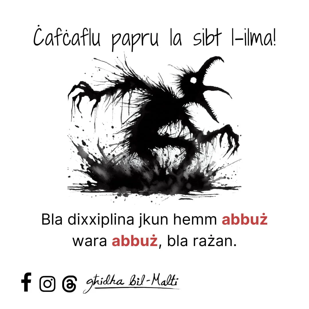Ċafċaflu papru la sibt l-ilma