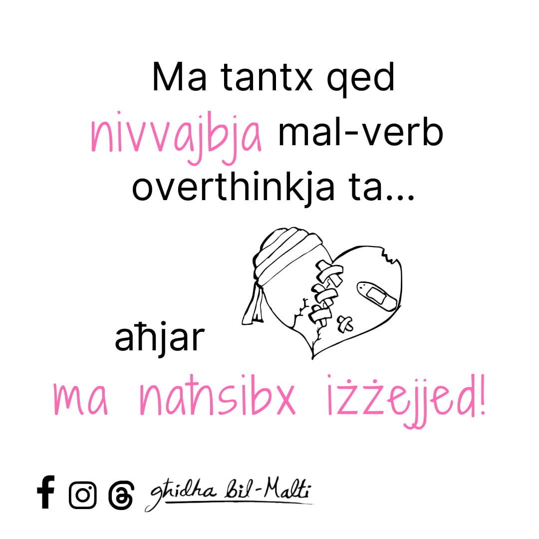 Taħsibx iżżejjed
