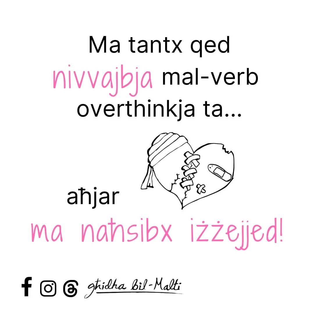 Taħsibx iżżejjed