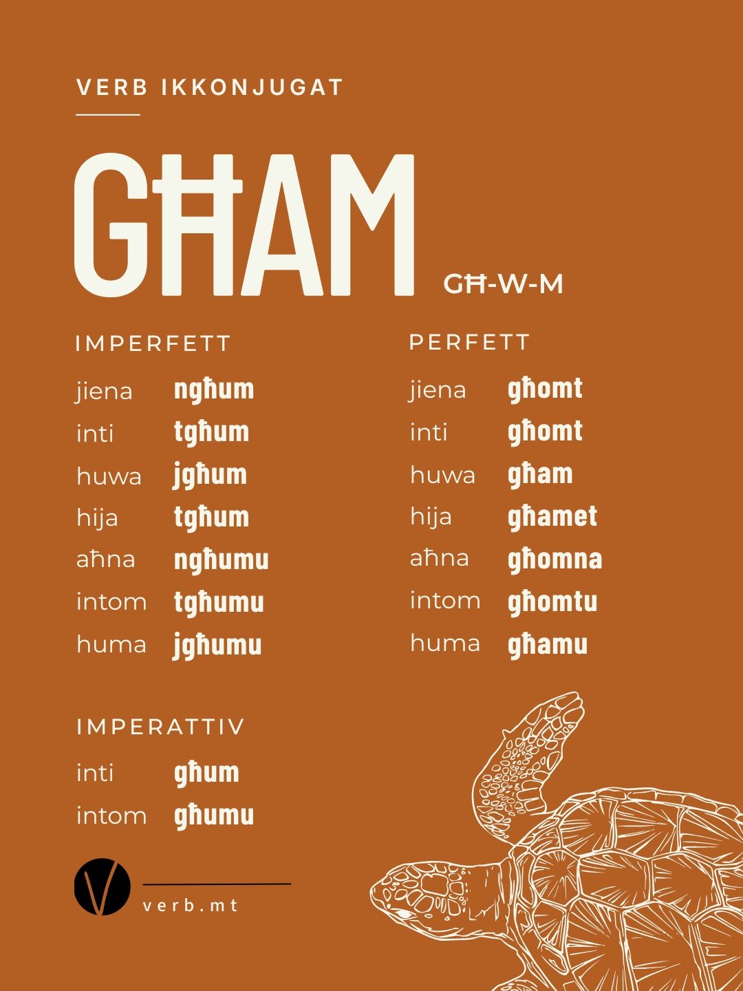 il-verb gham